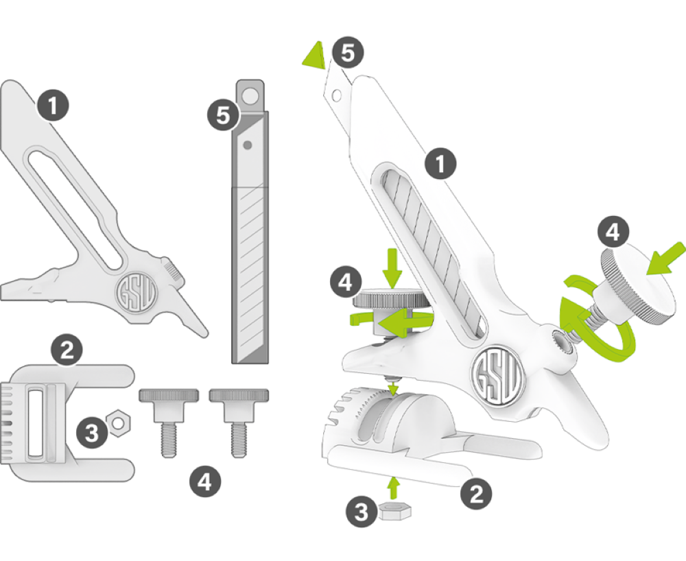 Szöglebontás és vágóbeállítások
